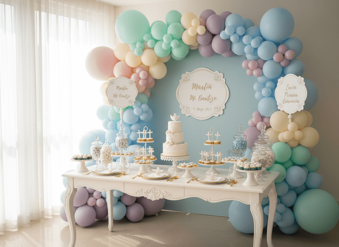 Pack Celebración para bautizos y comuniones